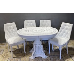 Столовий комплект "Люмен 5+Коллін" Столовий комплект "Люмен 5+Коллін"